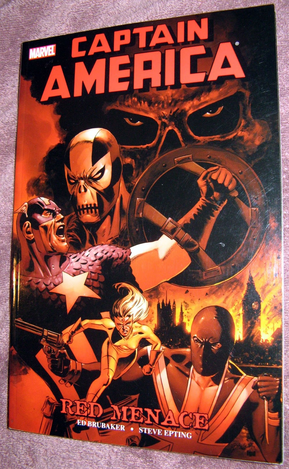 Captain America: Red Menace #2 cover