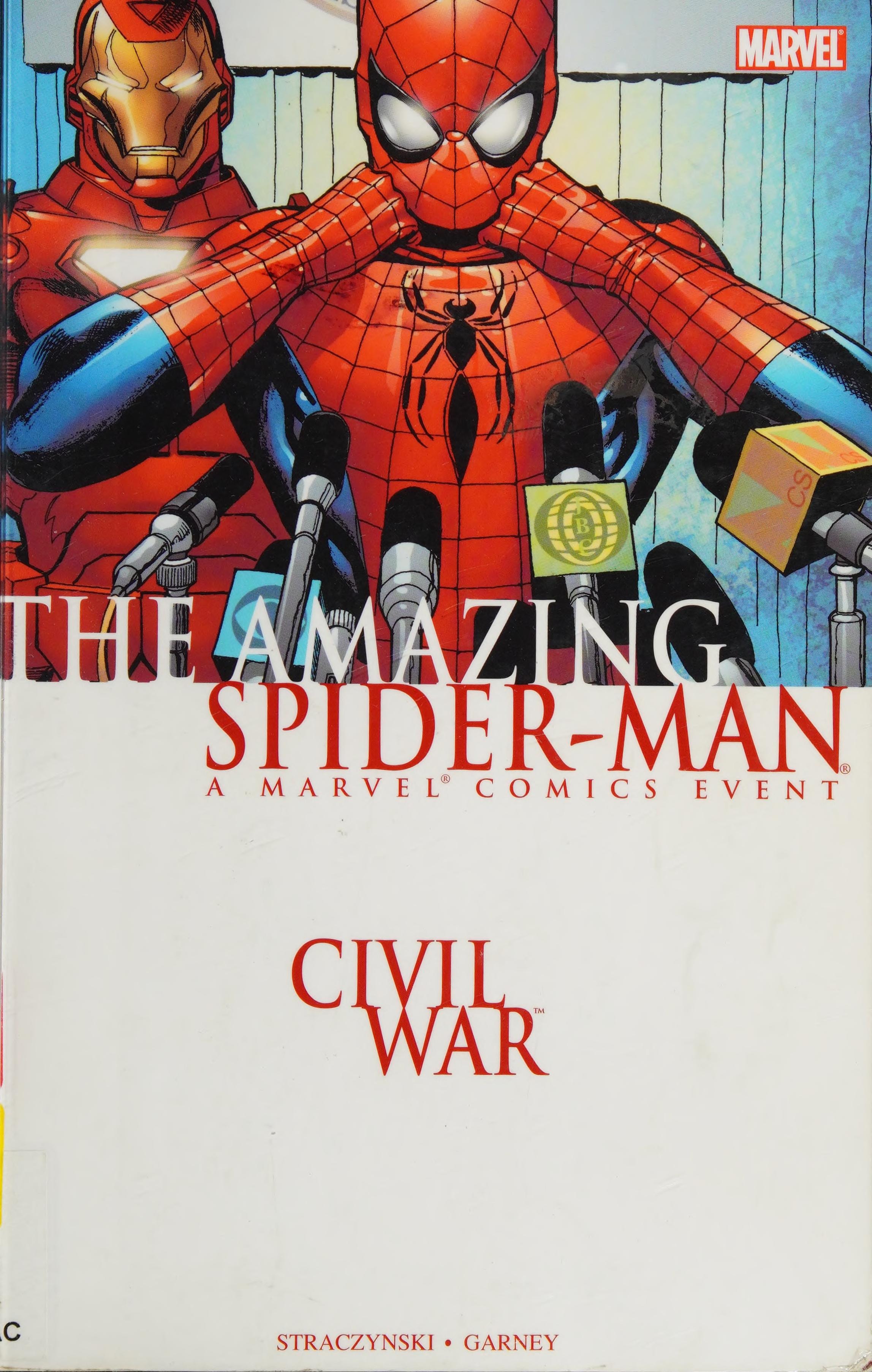 Civil War: Amazing Spider-Man #[nn] cover