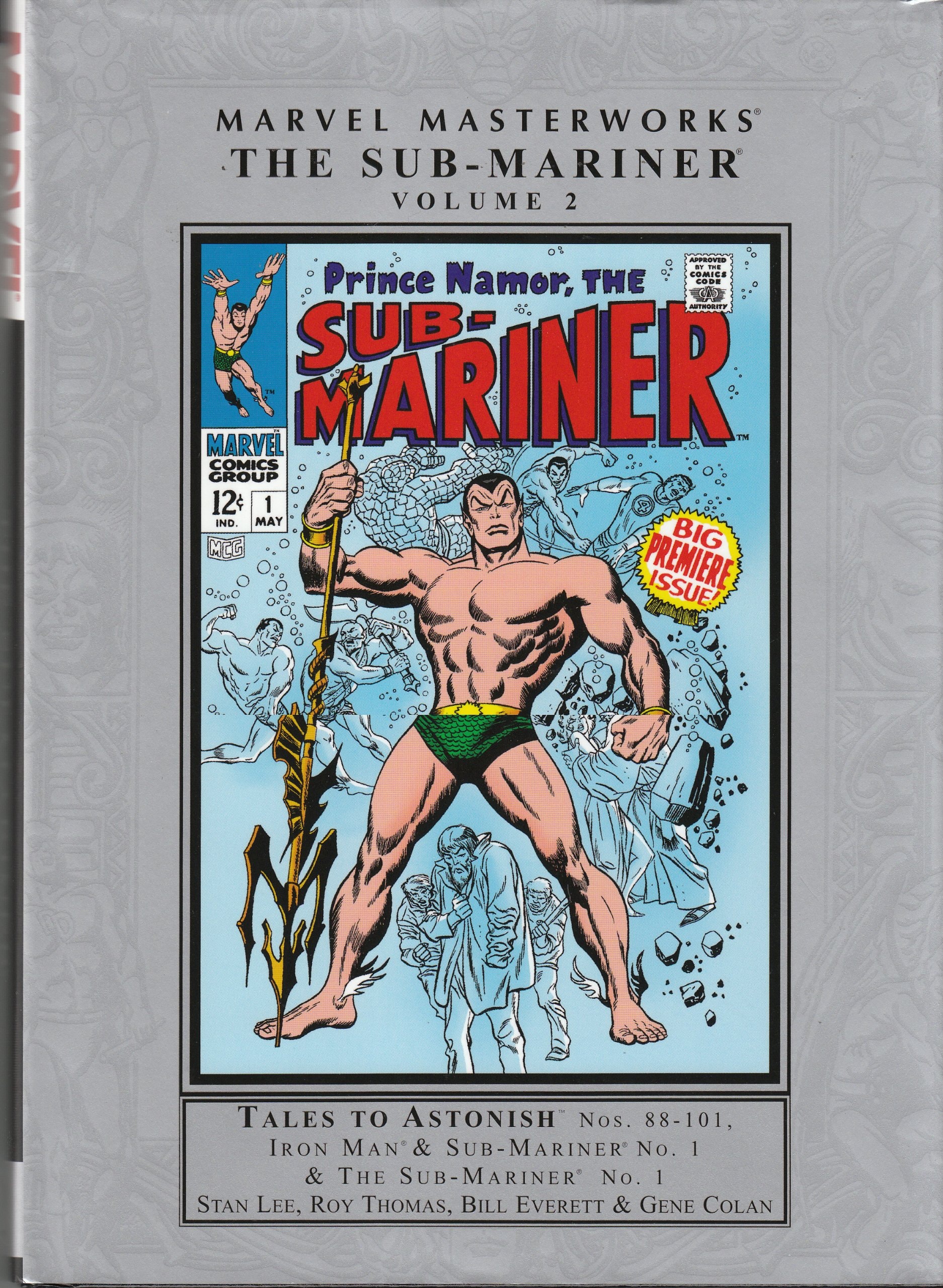 Marvel Masterworks: The Sub-Mariner #2 cover