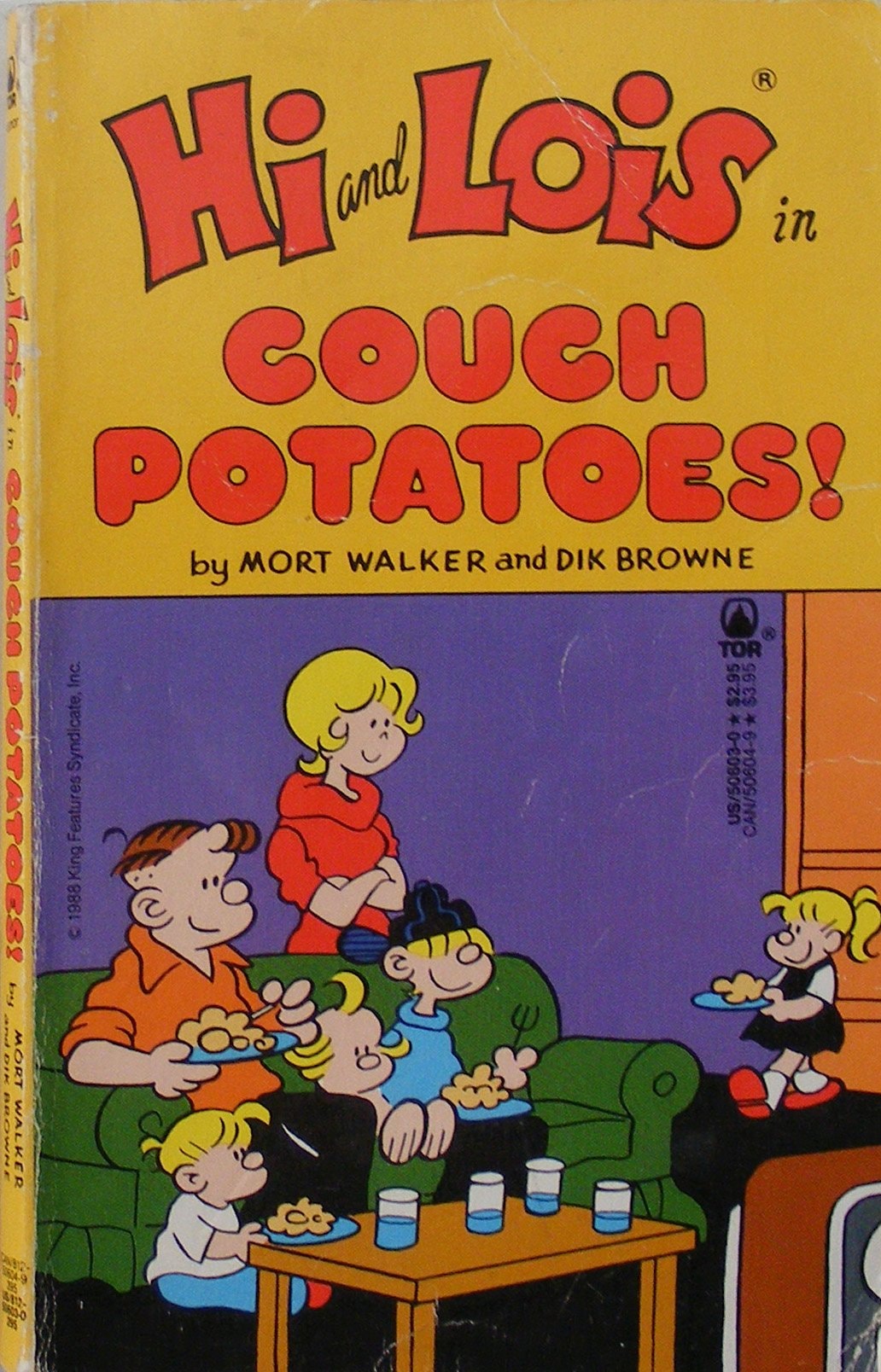 Hi and Lois in Couch Potatoes!