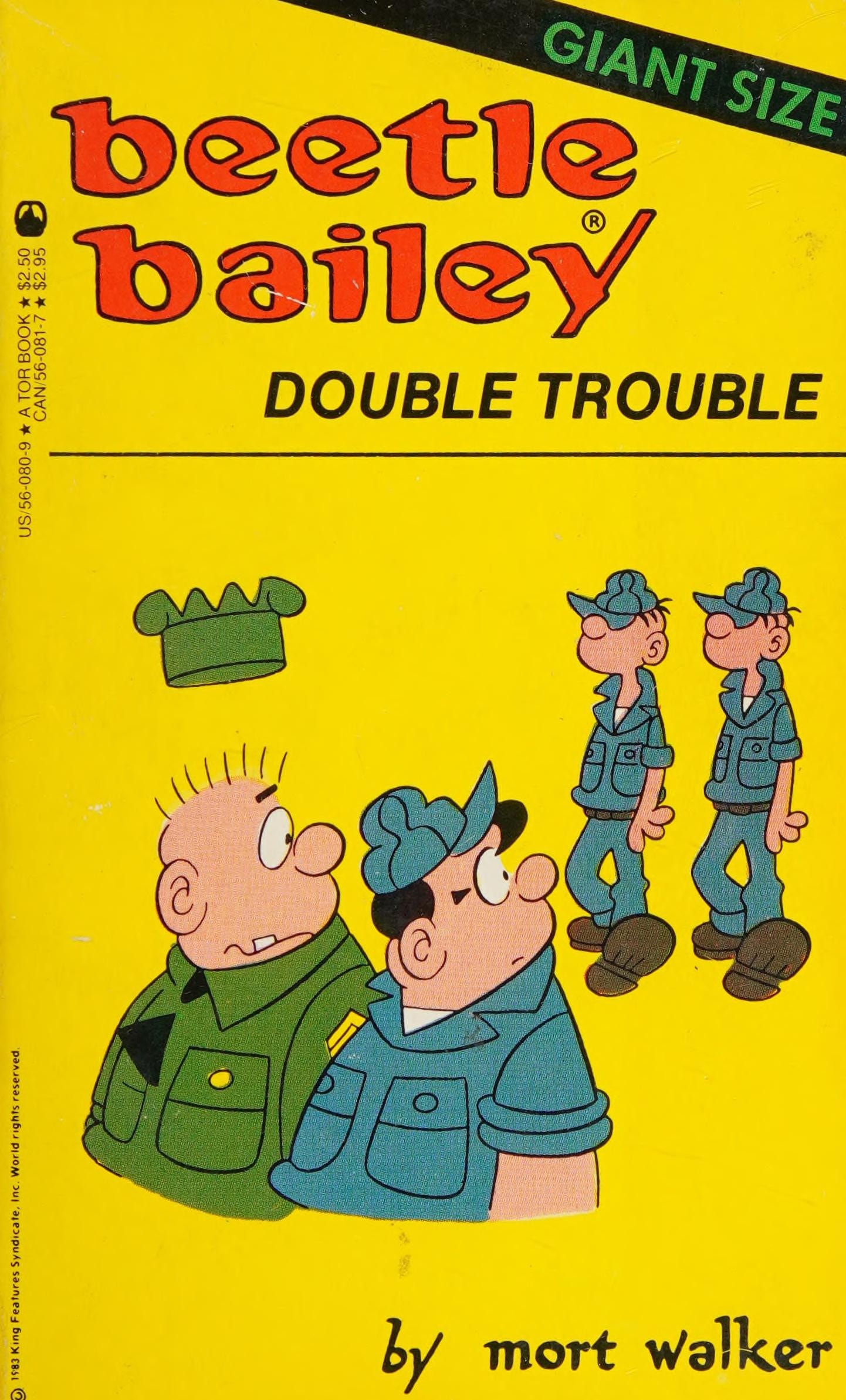 Beetle Bailey Double Trouble / Triple Whammy (Giant Size)