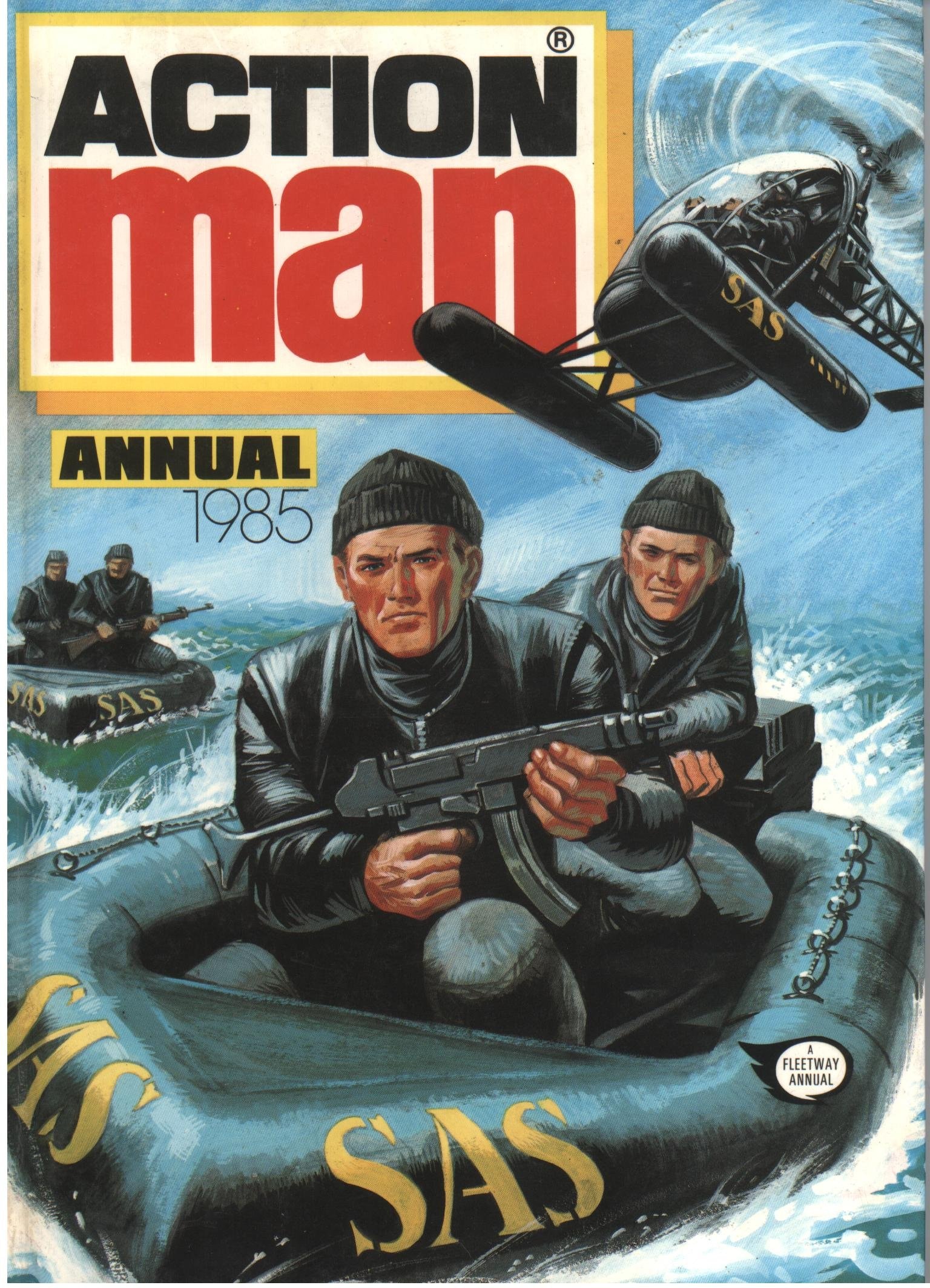 Action Man Annual #1985 cover