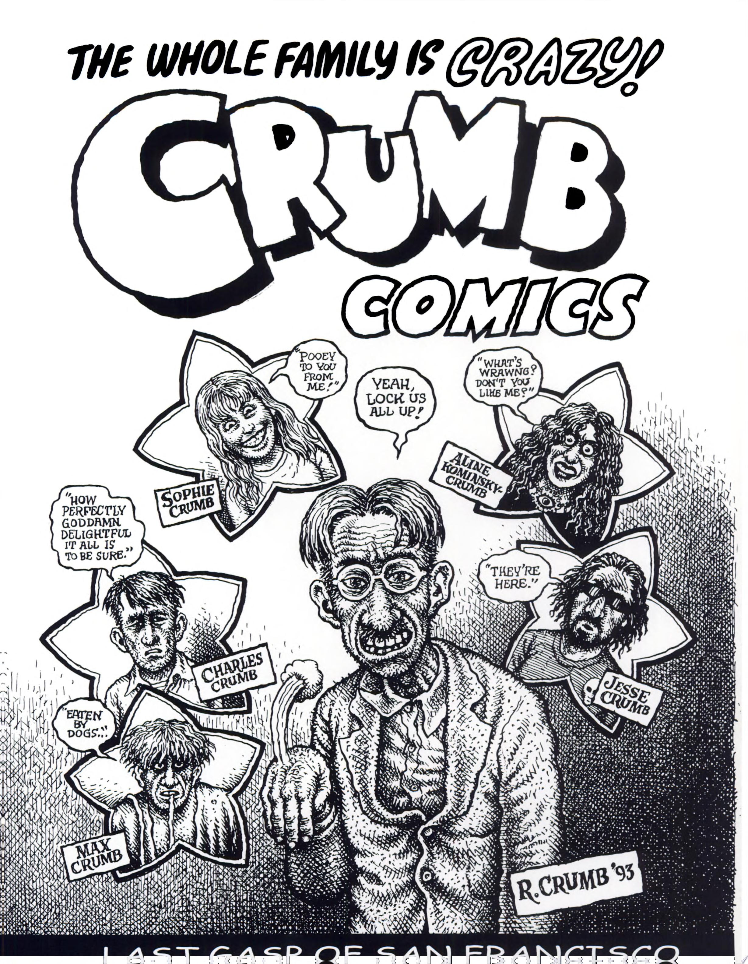Crumb Family Comics #[nn] cover