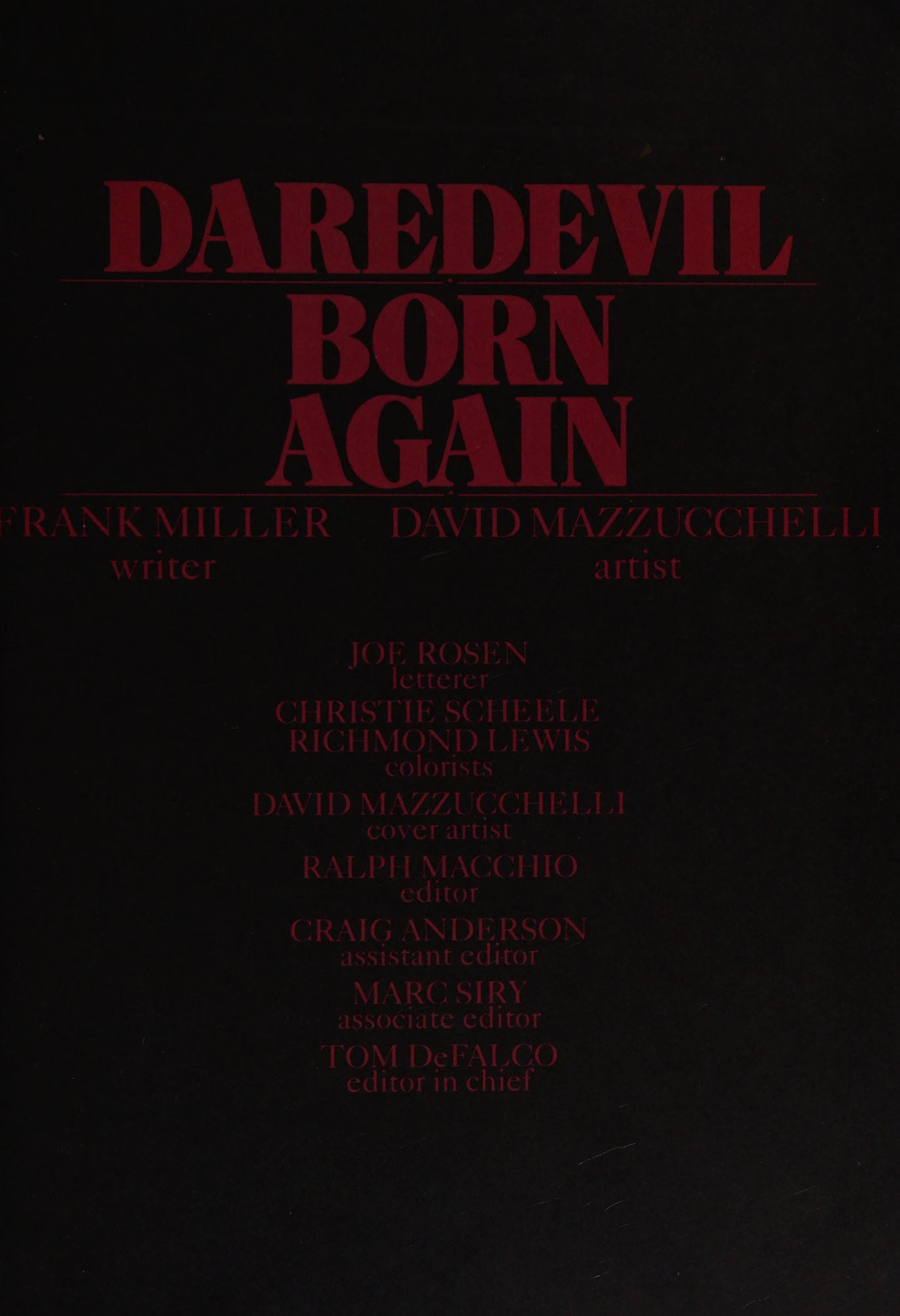 Daredevil: Born Again