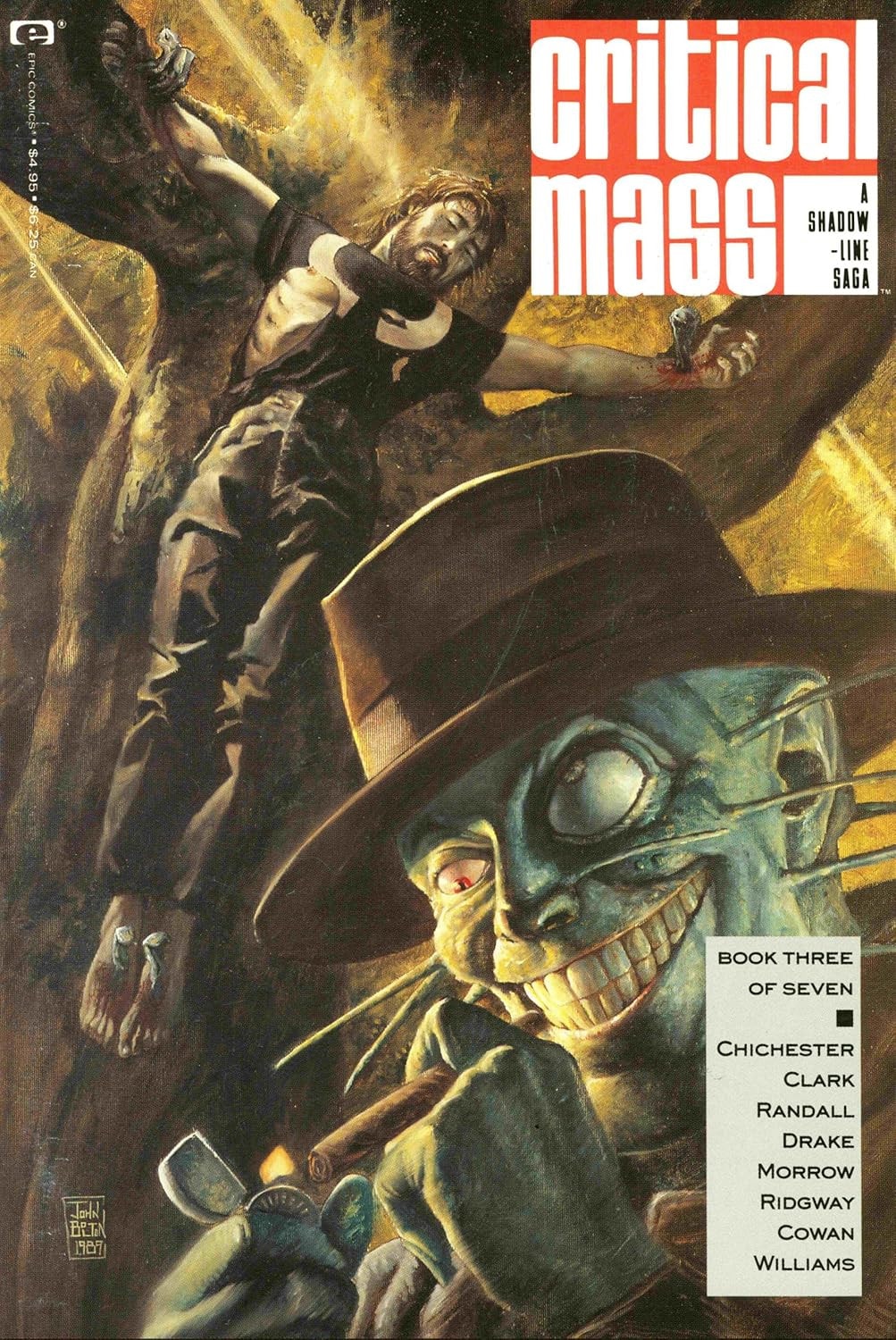 A Shadowline Saga: "Critical Mass" #3 cover