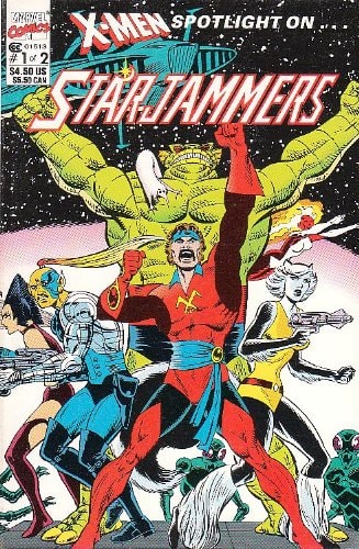 X-Men Spotlight on... Starjammers #1 cover