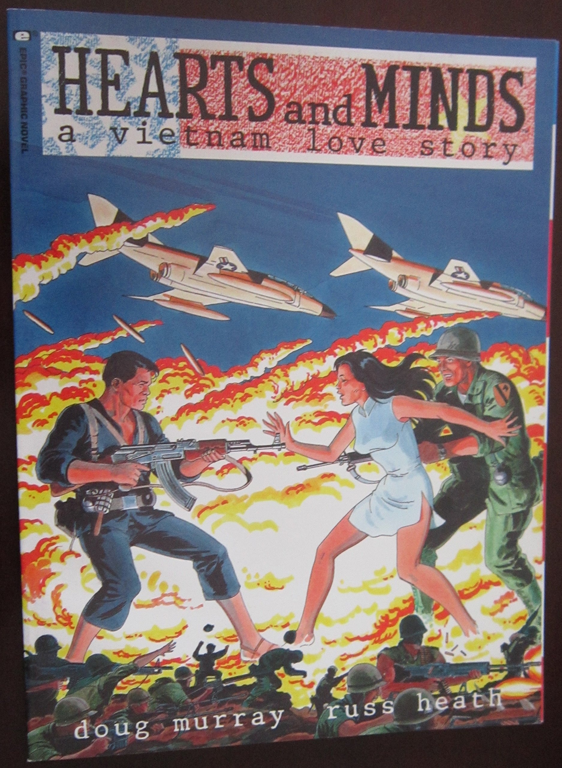 Epic Graphic Novel: Hearts and Minds #[nn] cover