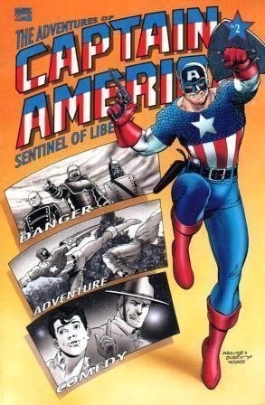 Adventures of Captain America #2 cover
