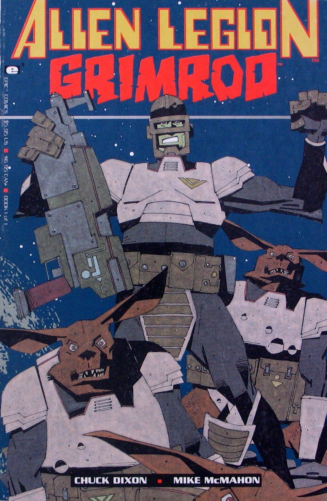 Alien Legion: Jugger Grimrod #1 cover