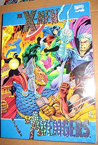 The X-Men versus the Avengers #[nn] cover