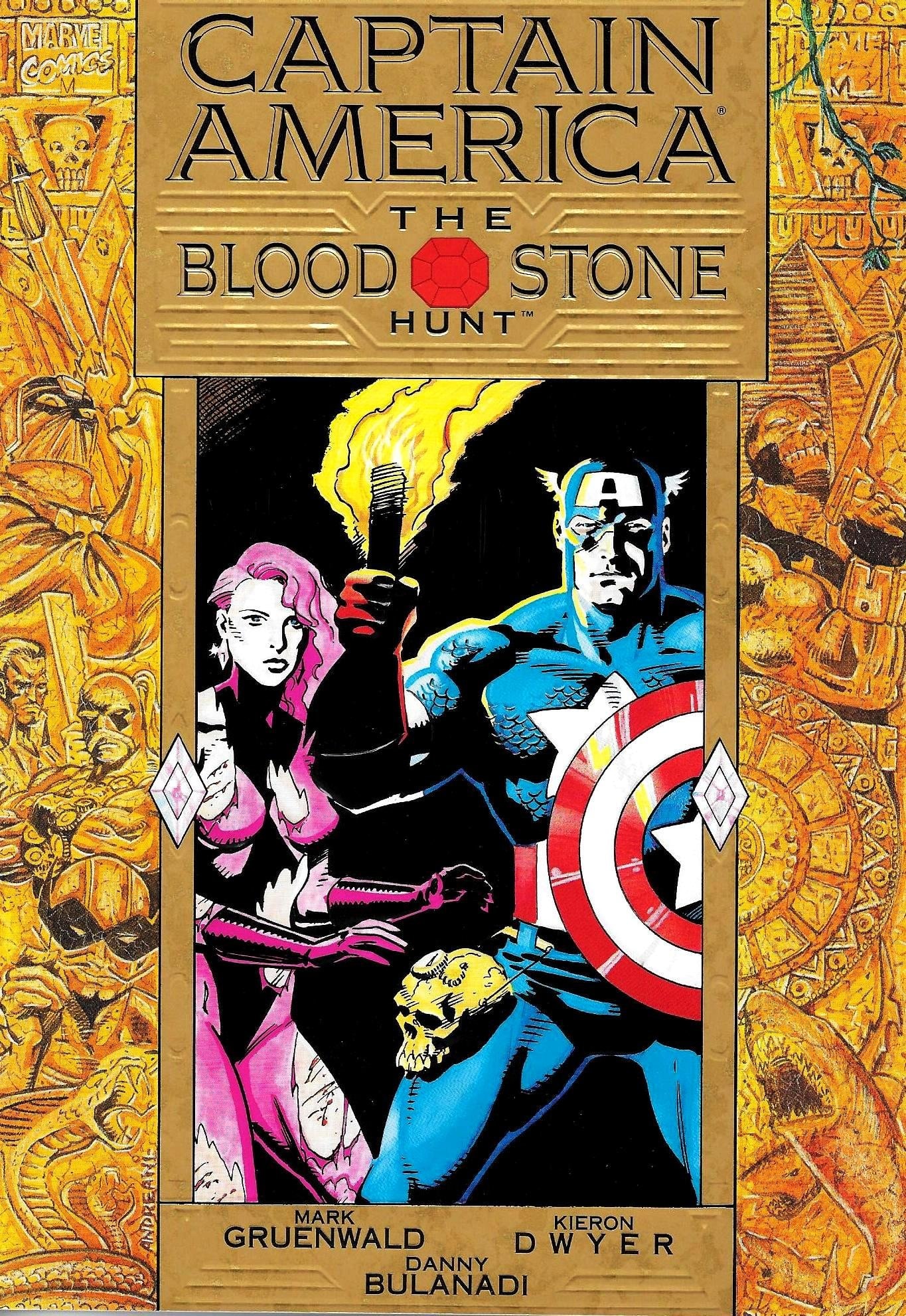 Captain America: The Bloodstone Hunt #[nn] cover