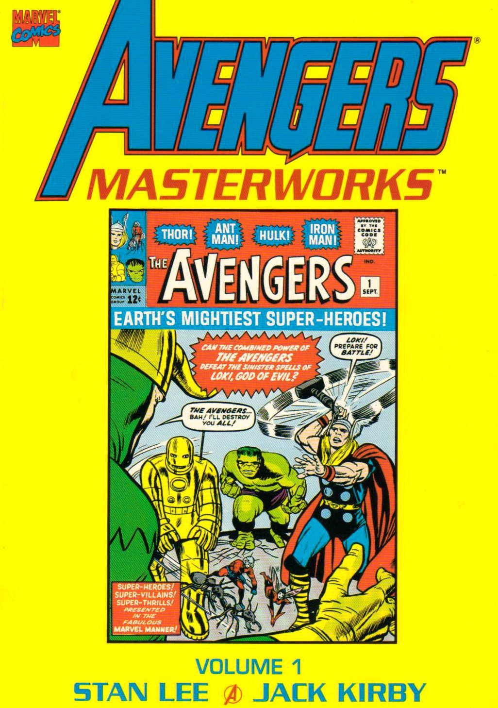 Avengers Masterworks #1 cover