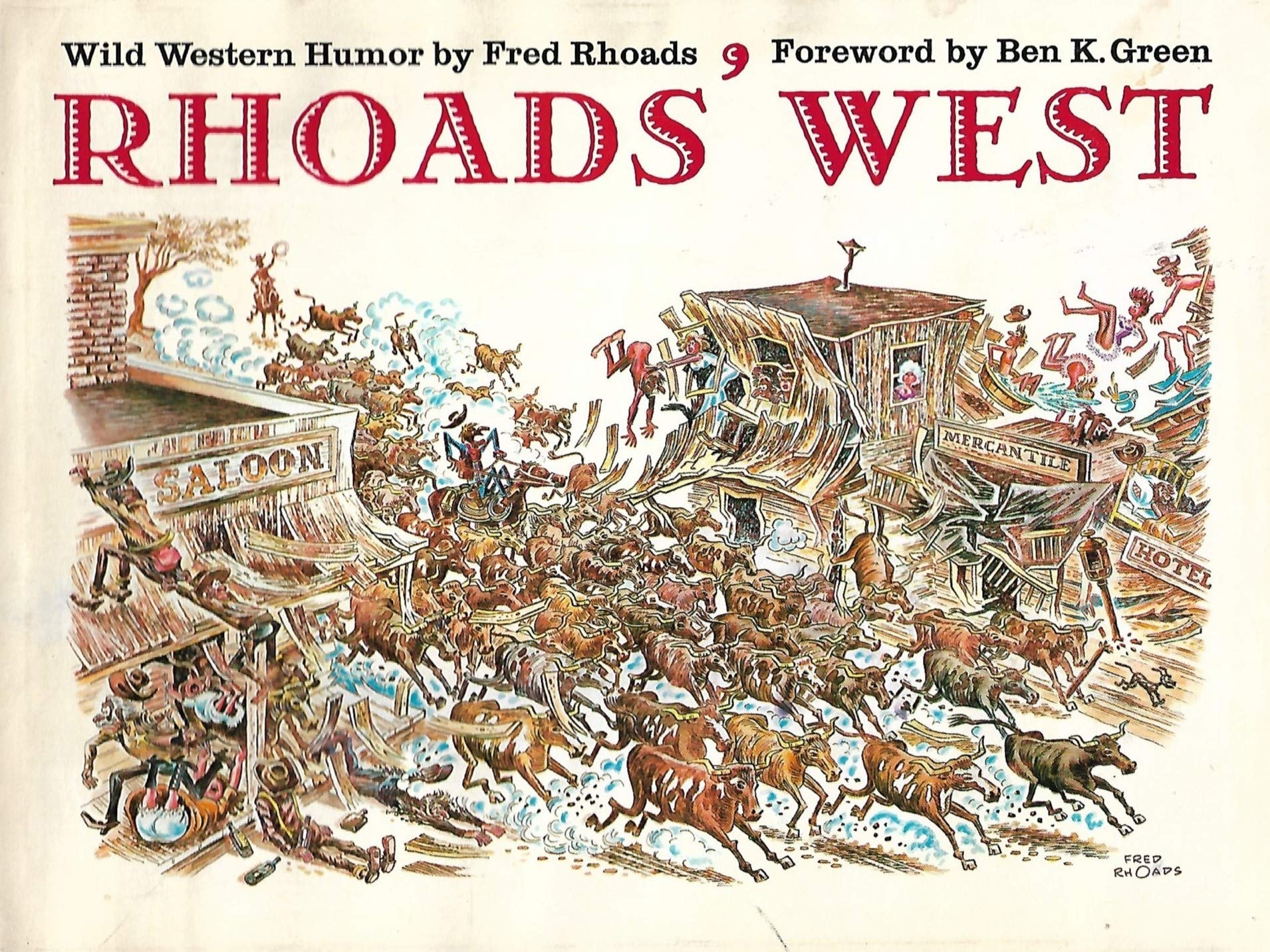Rhoads' West #[nn] cover