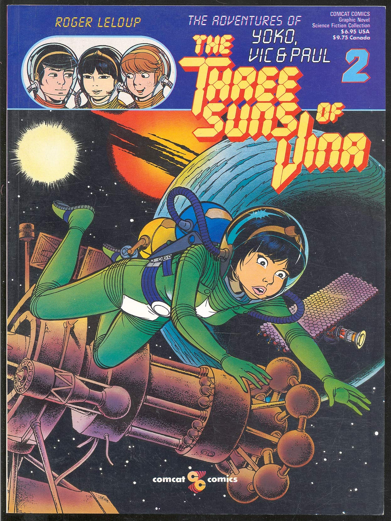 The Adventures of Yoko, Vic & Paul #2 cover
