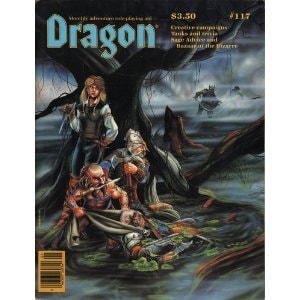 Dragon Magazine #8 / 117 cover