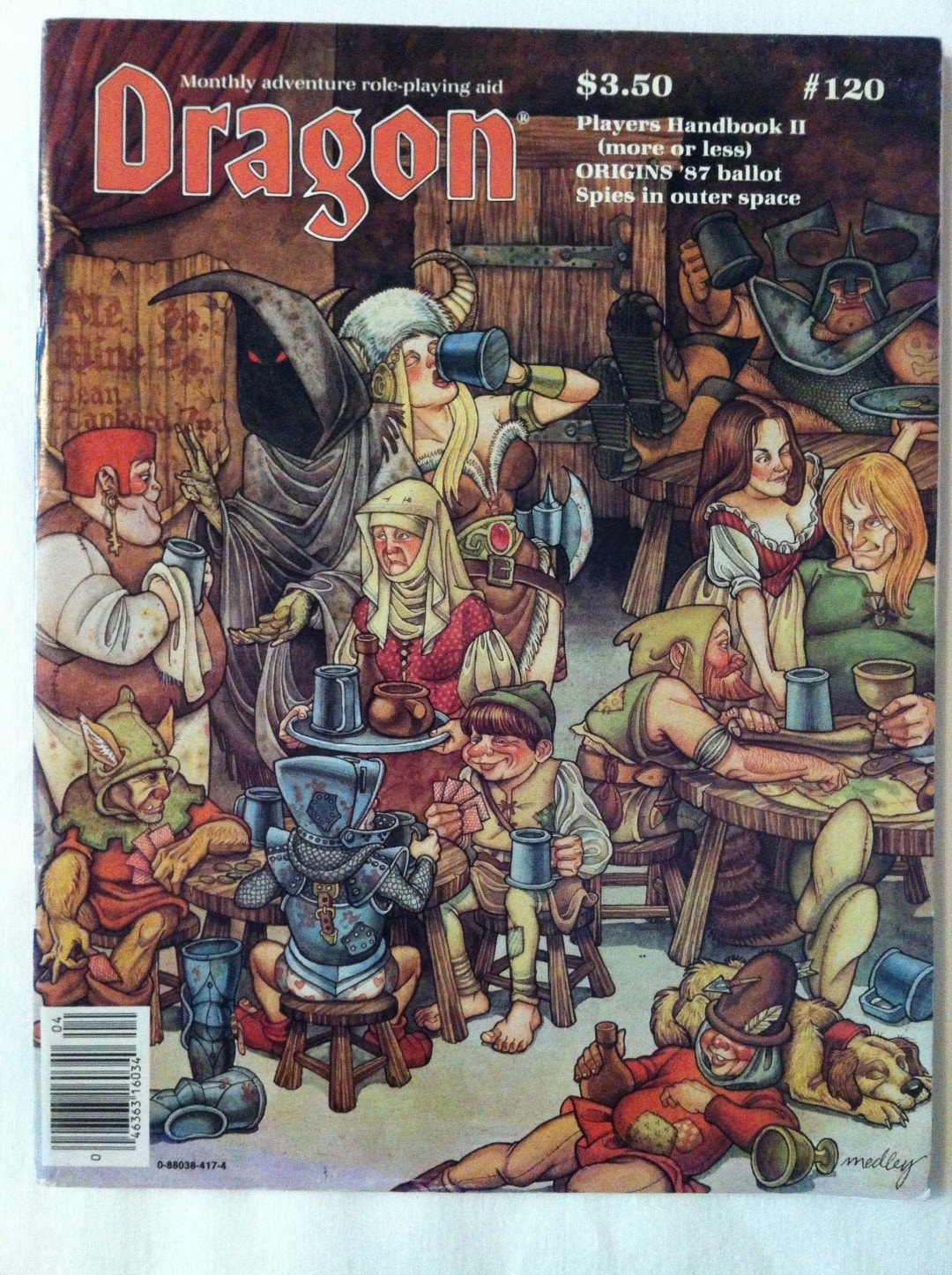 Dragon Magazine #11 / 120 cover