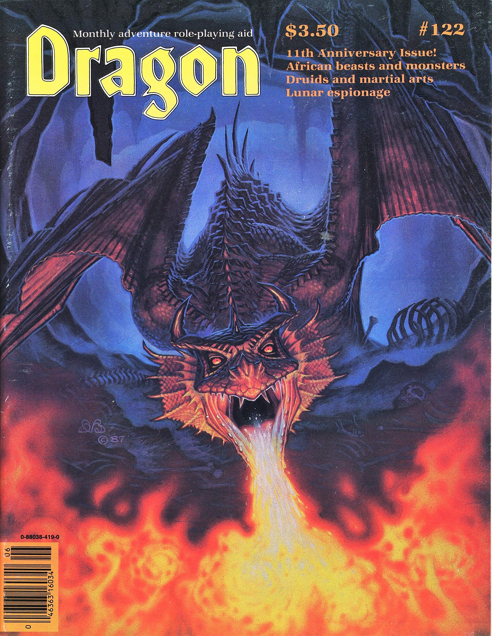 Dragon Magazine #1 / 122 cover