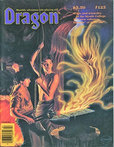 Dragon Magazine #2 / 123 cover
