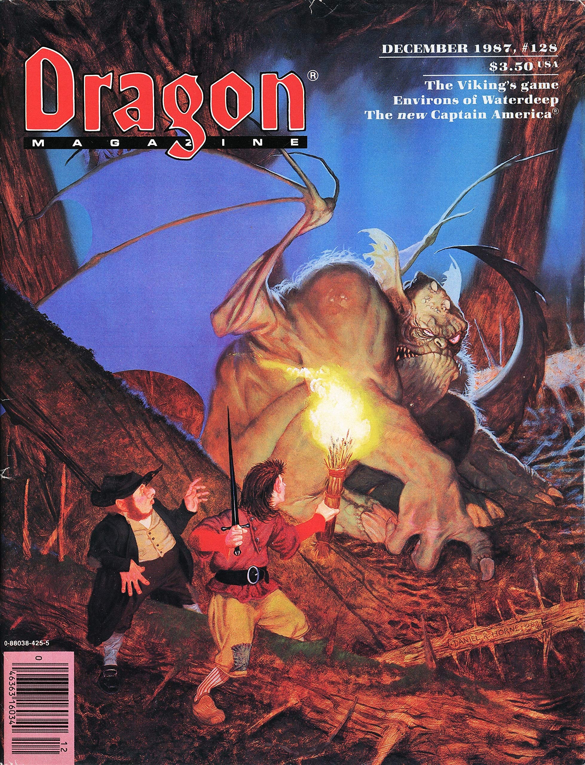 Dragon Magazine #7 / 128 cover