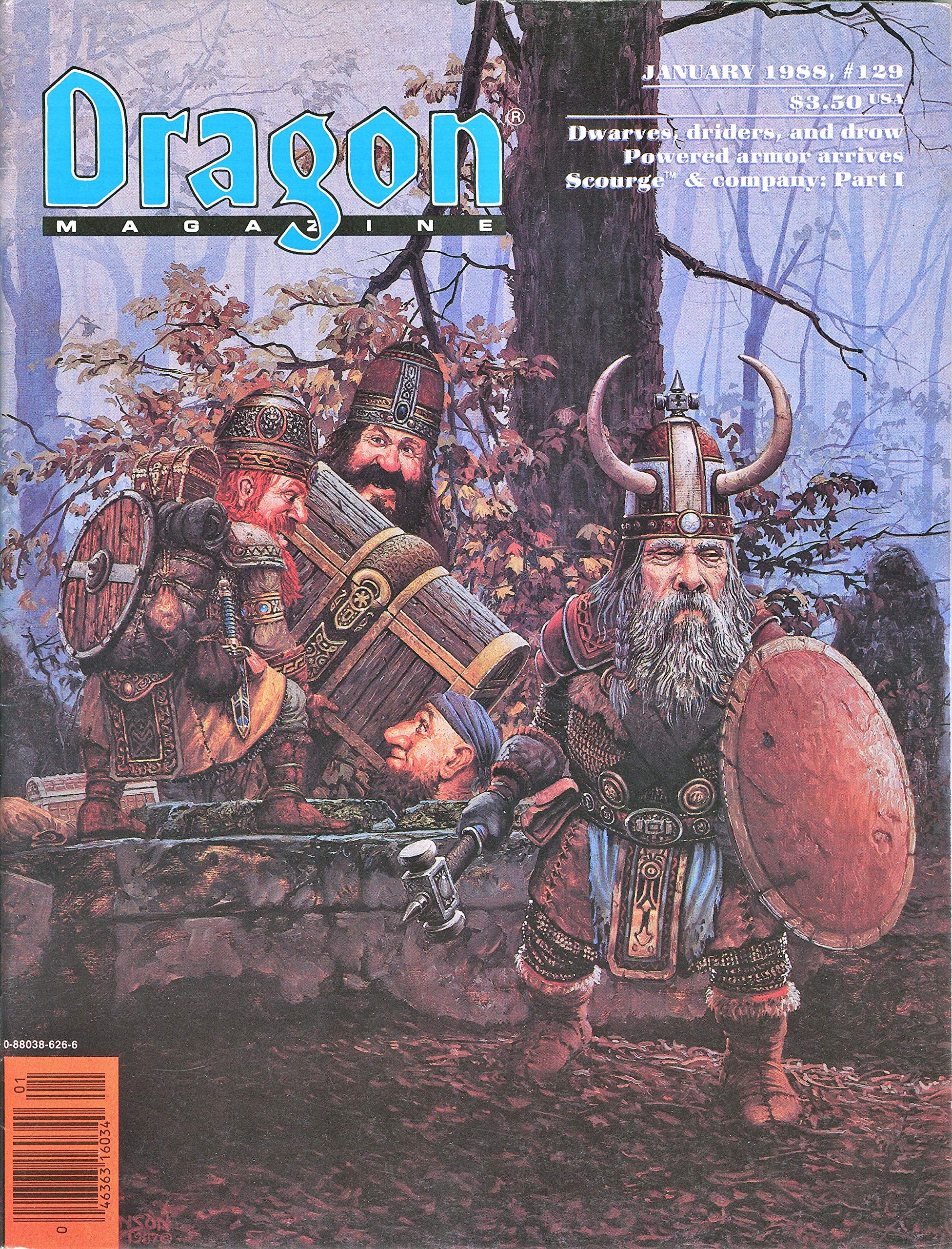 Dragon Magazine #8 / 129 cover