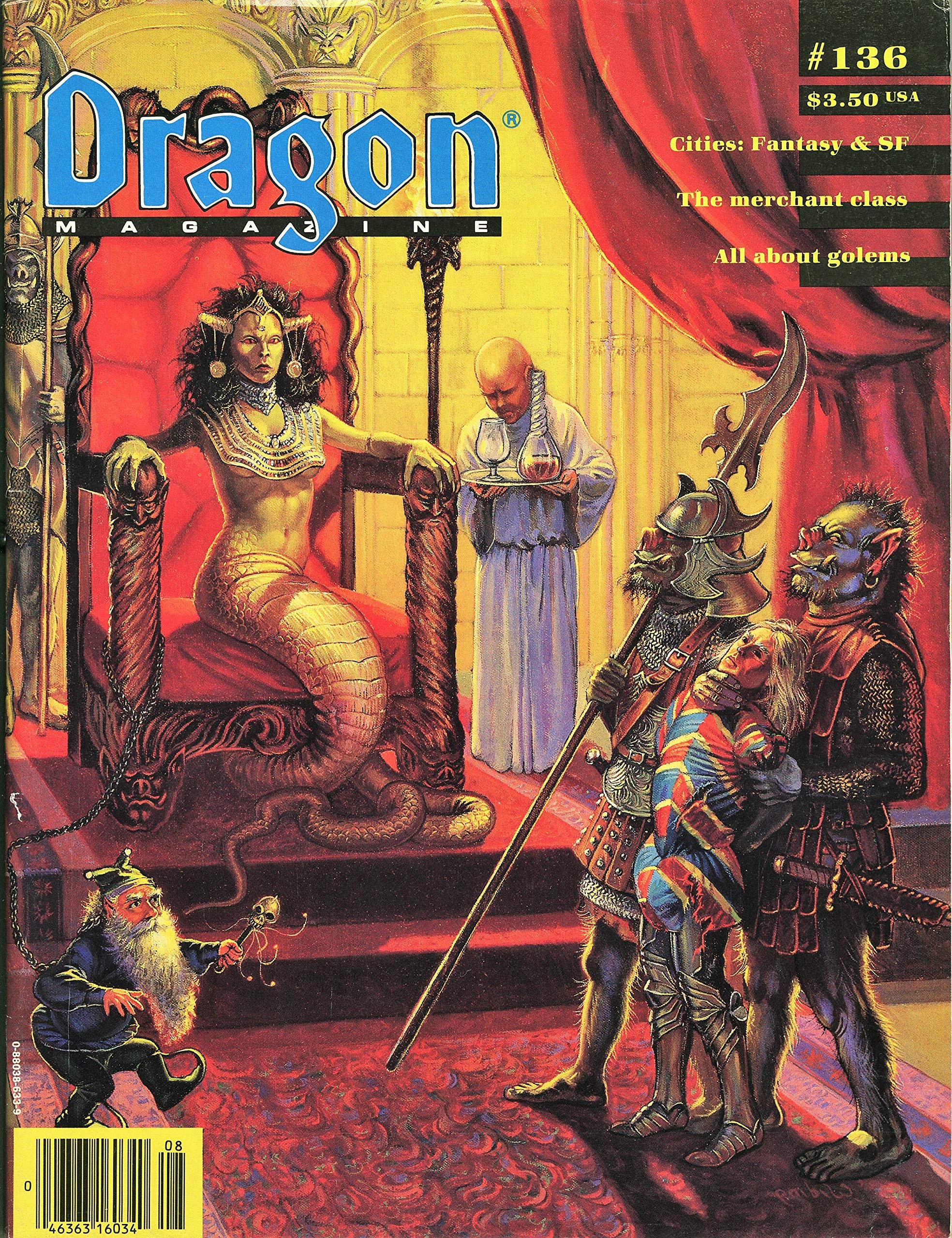 Dragon Magazine #3 / 136 cover