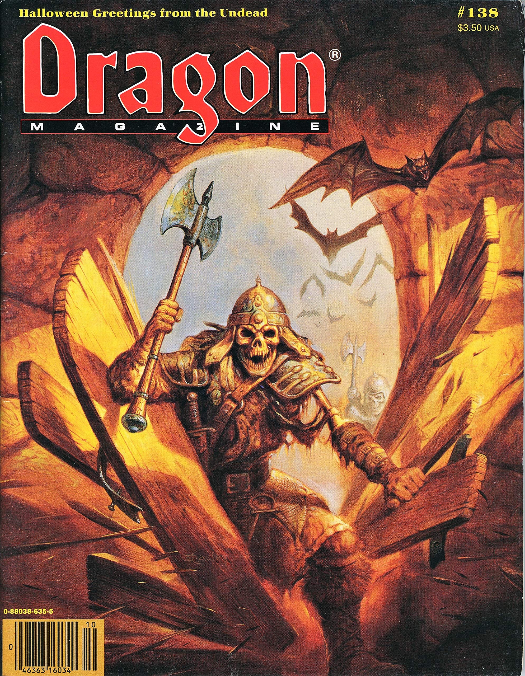 Dragon Magazine #5 / 138 cover