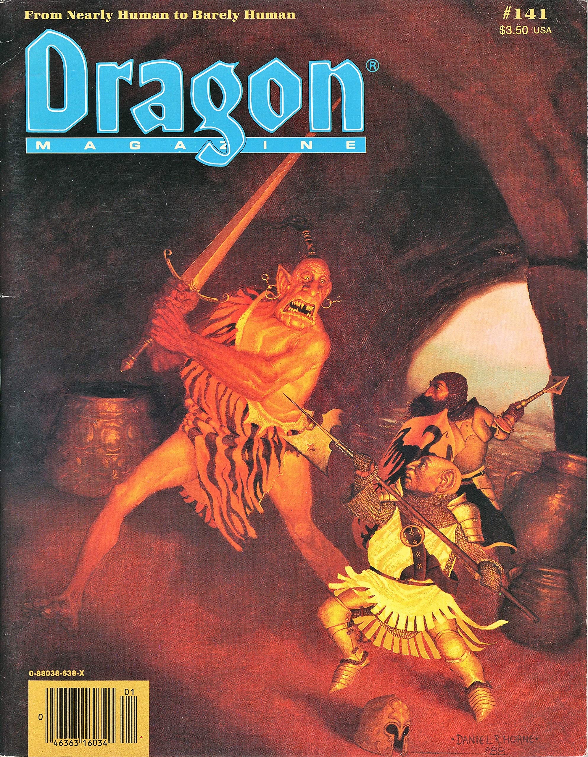 Dragon Magazine #8 / 141 cover