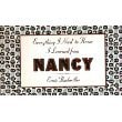 Everything I Need to Know I Learned from Nancy