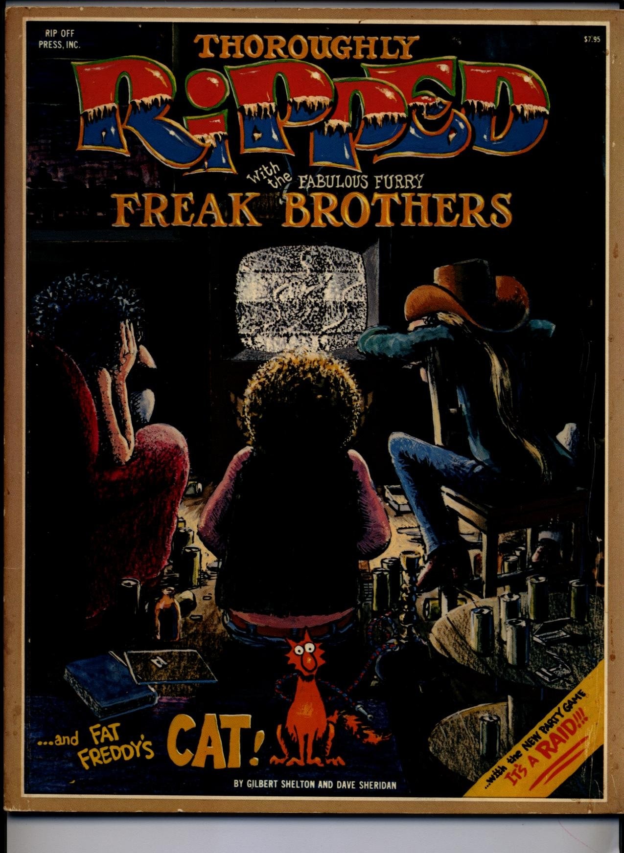 Thoroughly Ripped with the Fabulous Furry Freak Brothers with Fat Freddy's Cat #[1978]