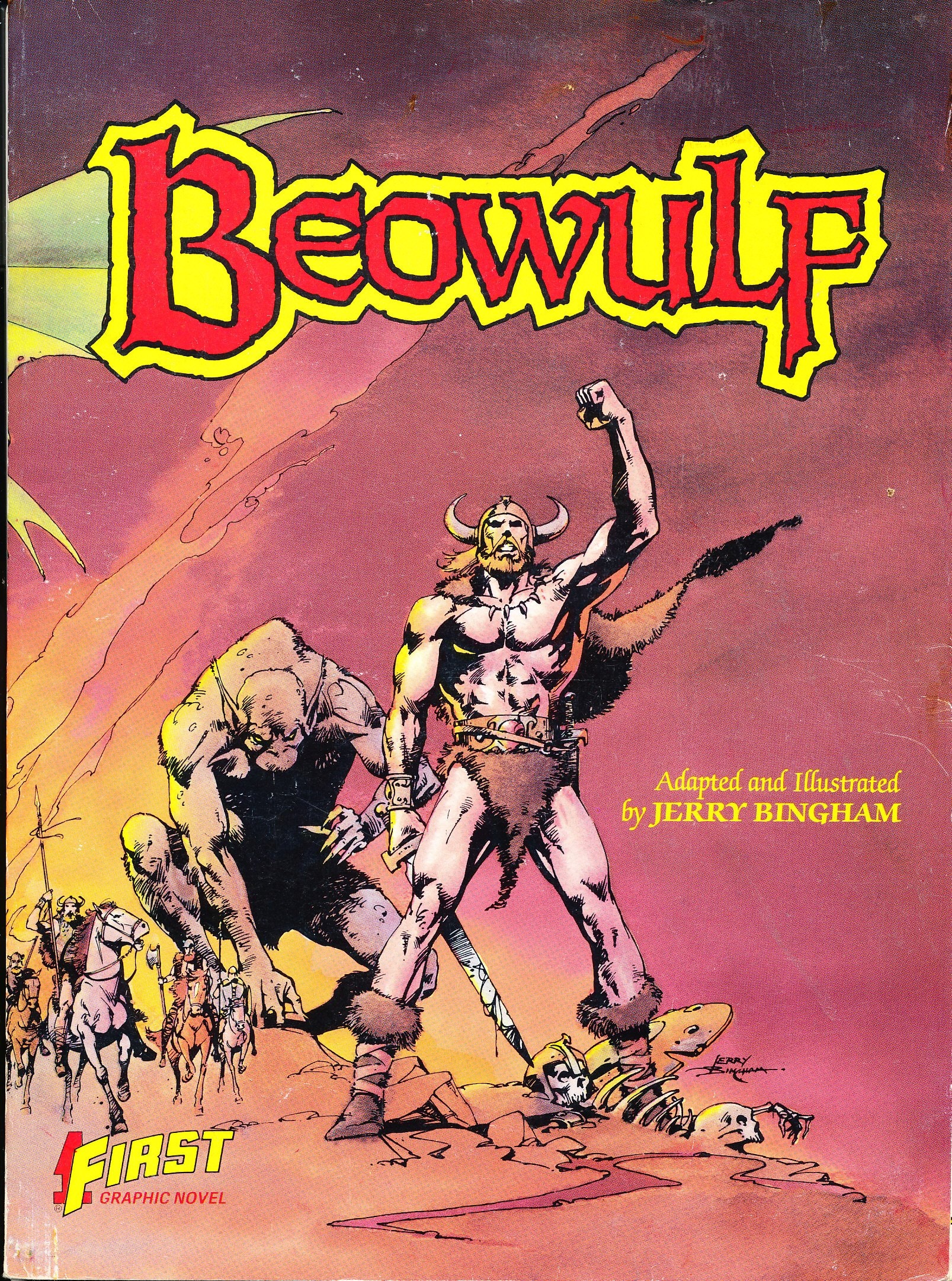 Beowulf (First Comics Graphic Novel Number One) #[nn] cover