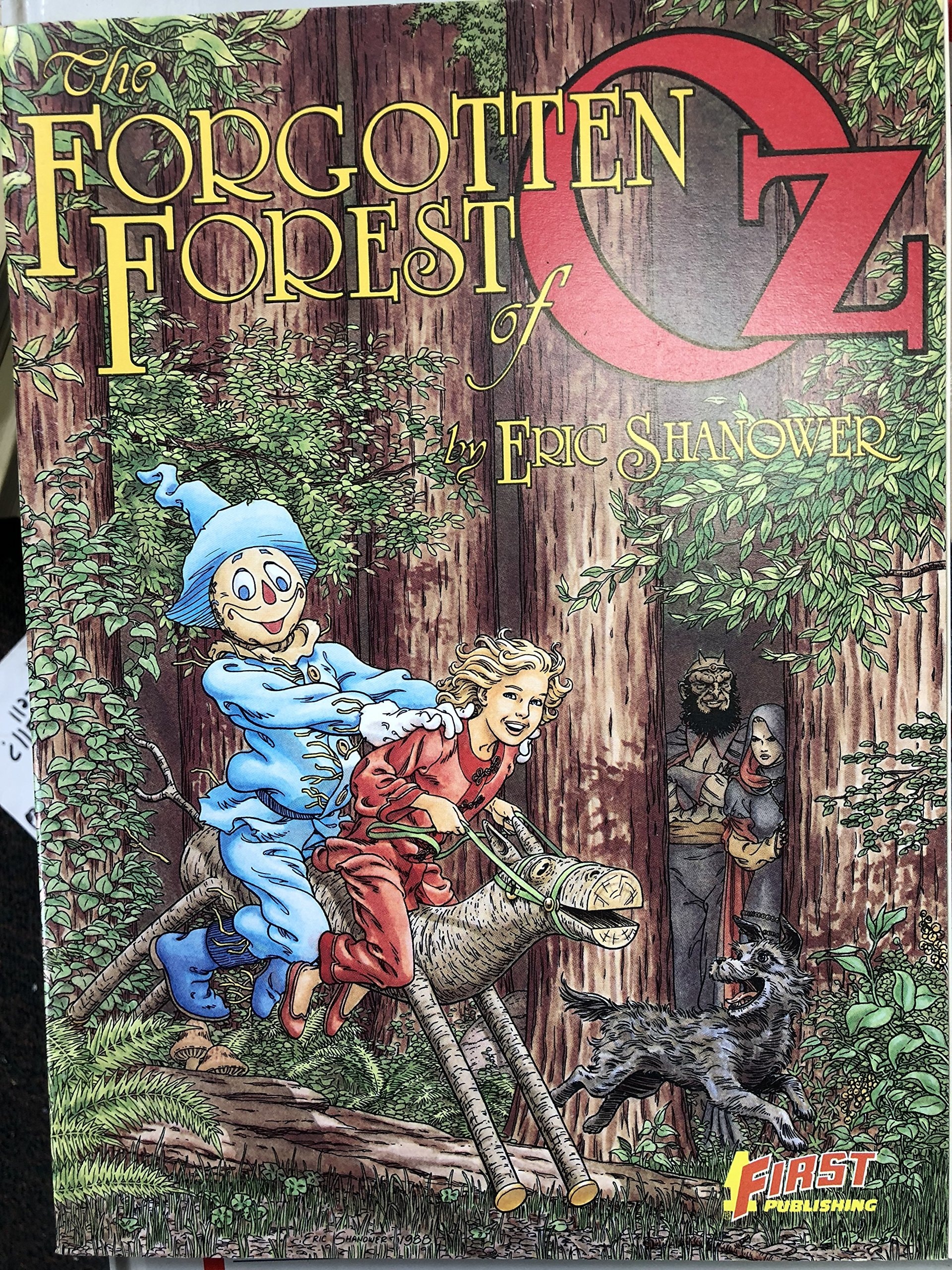 The Forgotten Forest of Oz #[nn] cover