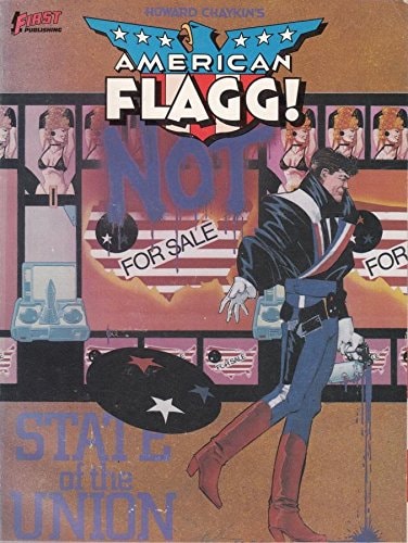 American Flagg!: State of the Union #[nn] cover
