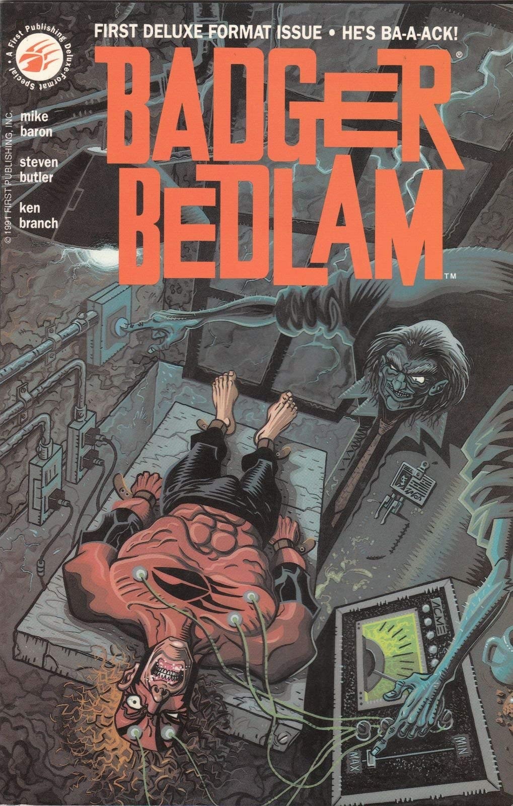 Badger Bedlam #1 cover
