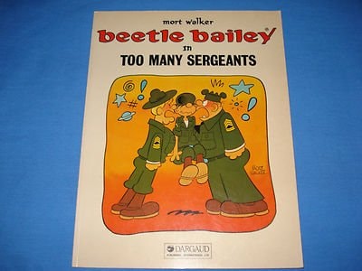 Beetle Bailey "Too Many Sergeants"