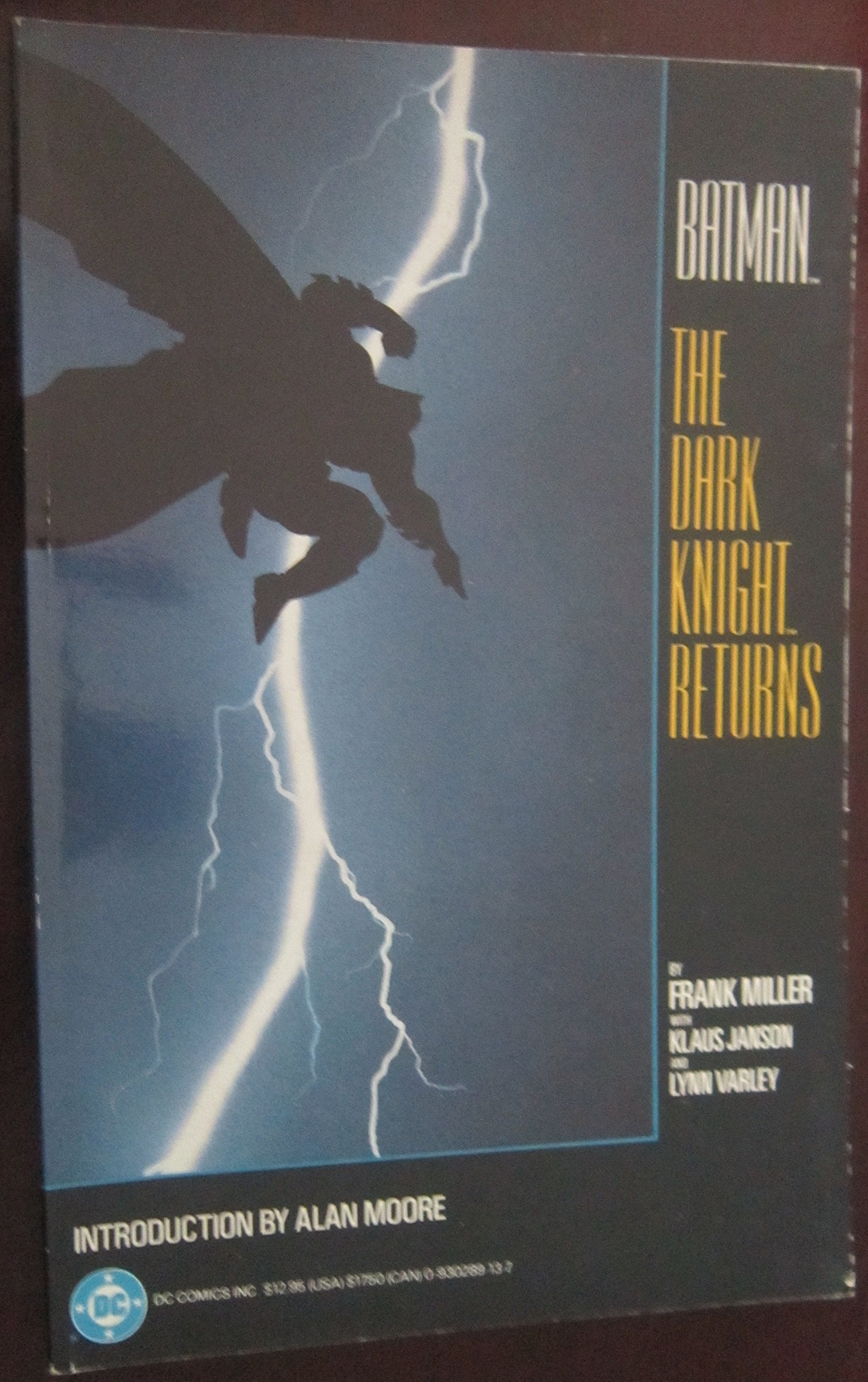Batman: The Dark Knight Returns #[nn] cover