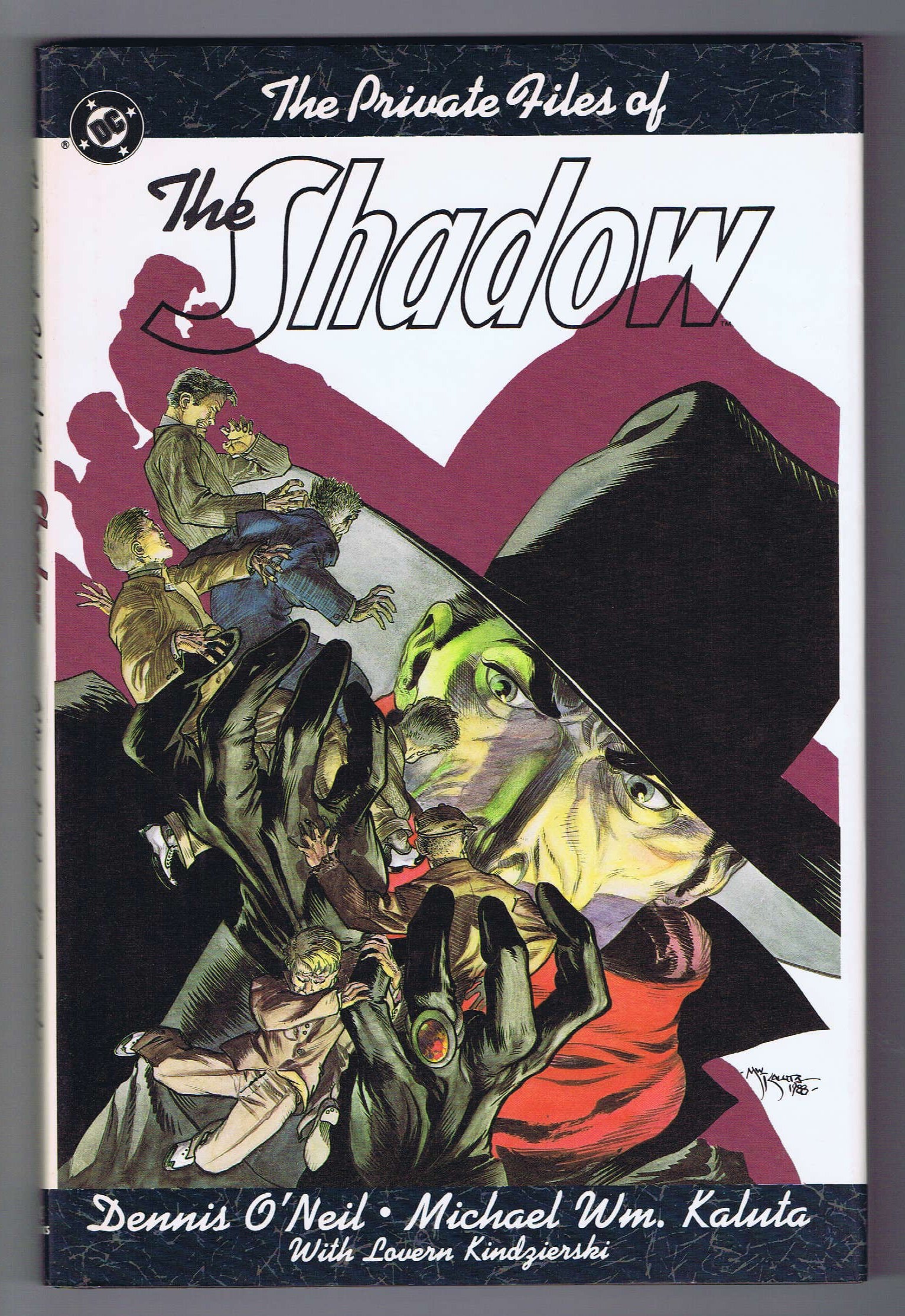 The Private Files of the Shadow #[nn] cover