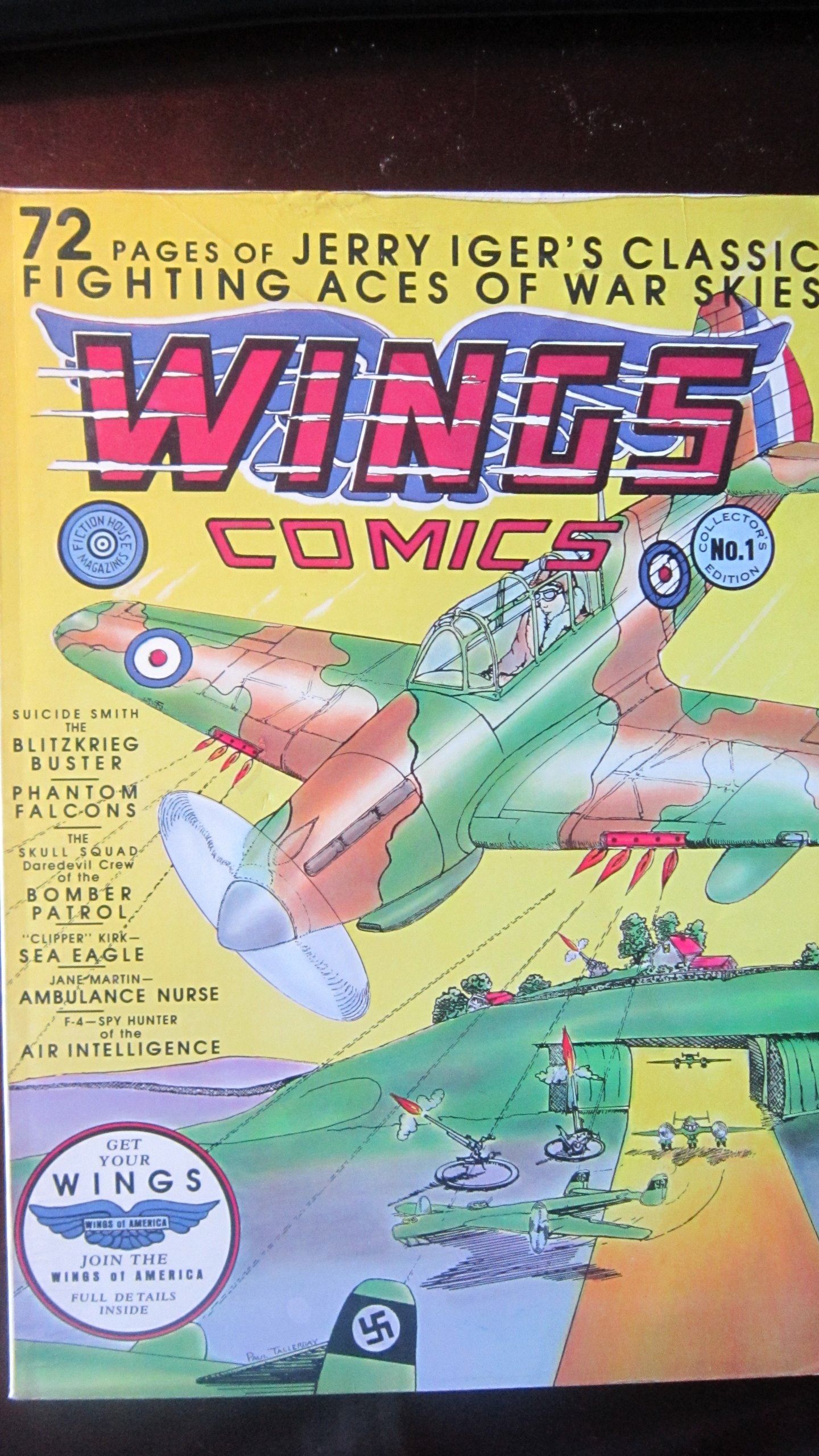 Jerry Igers Classic Wings Comics #1 cover