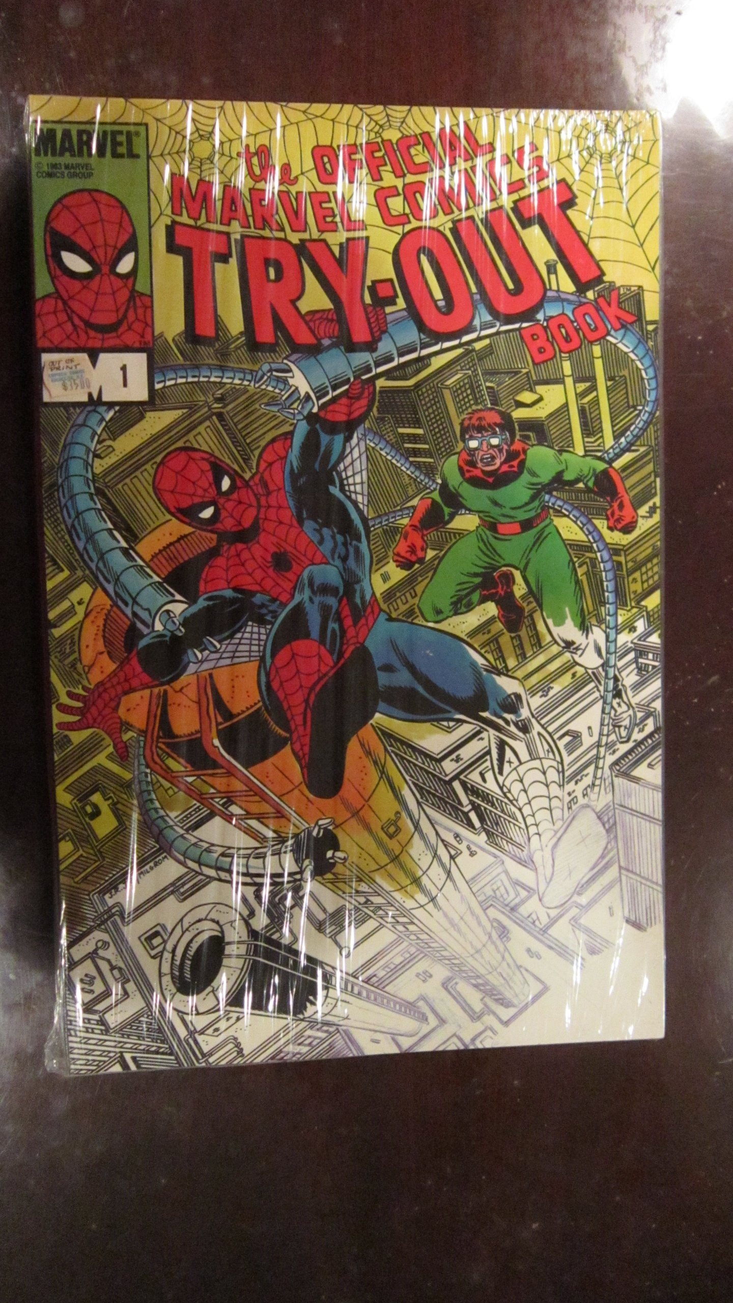 The Official Marvel Comics Try-Out Book #1 cover