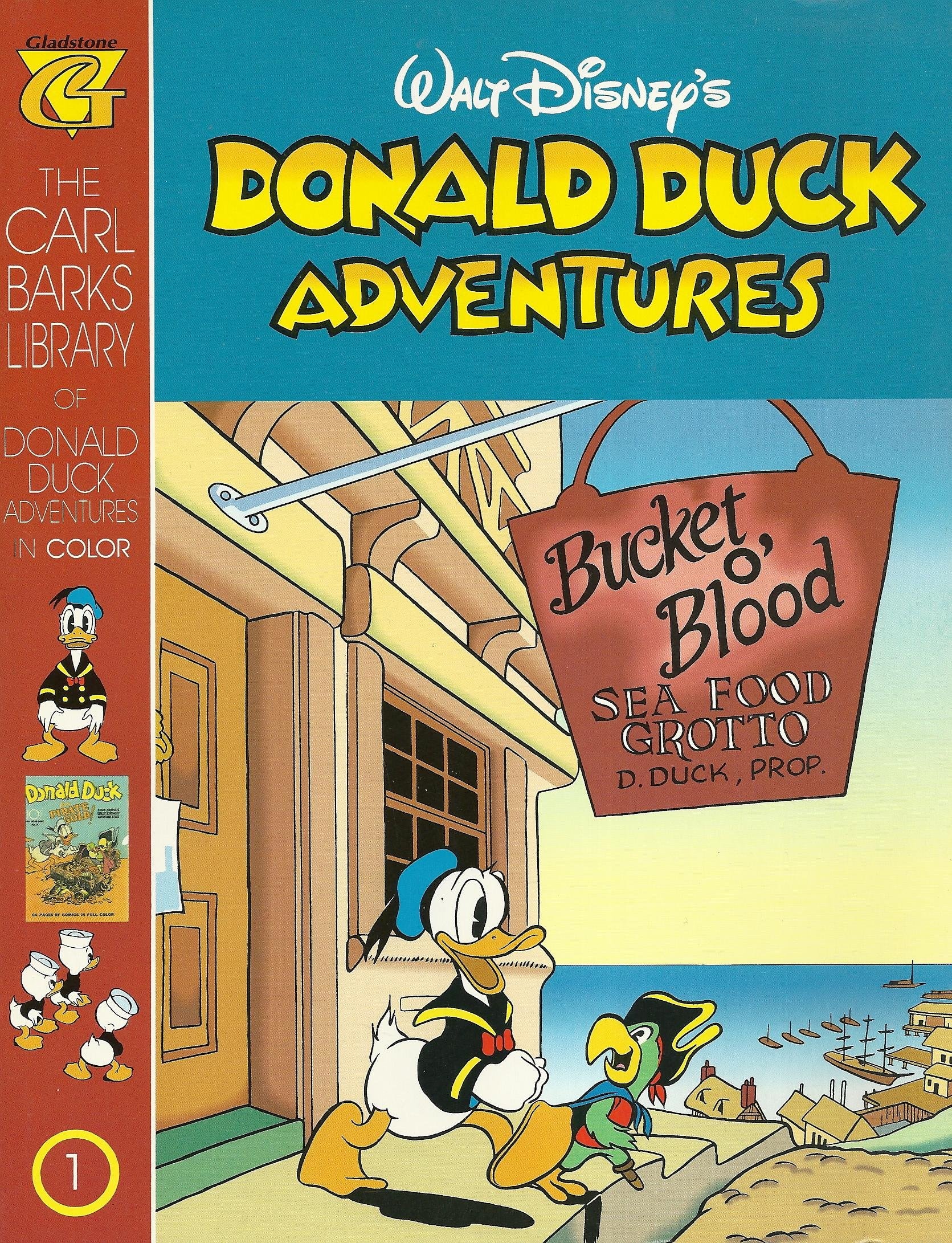 Carl Barks Library of Walt Disney's Donald Duck Adventures in Color