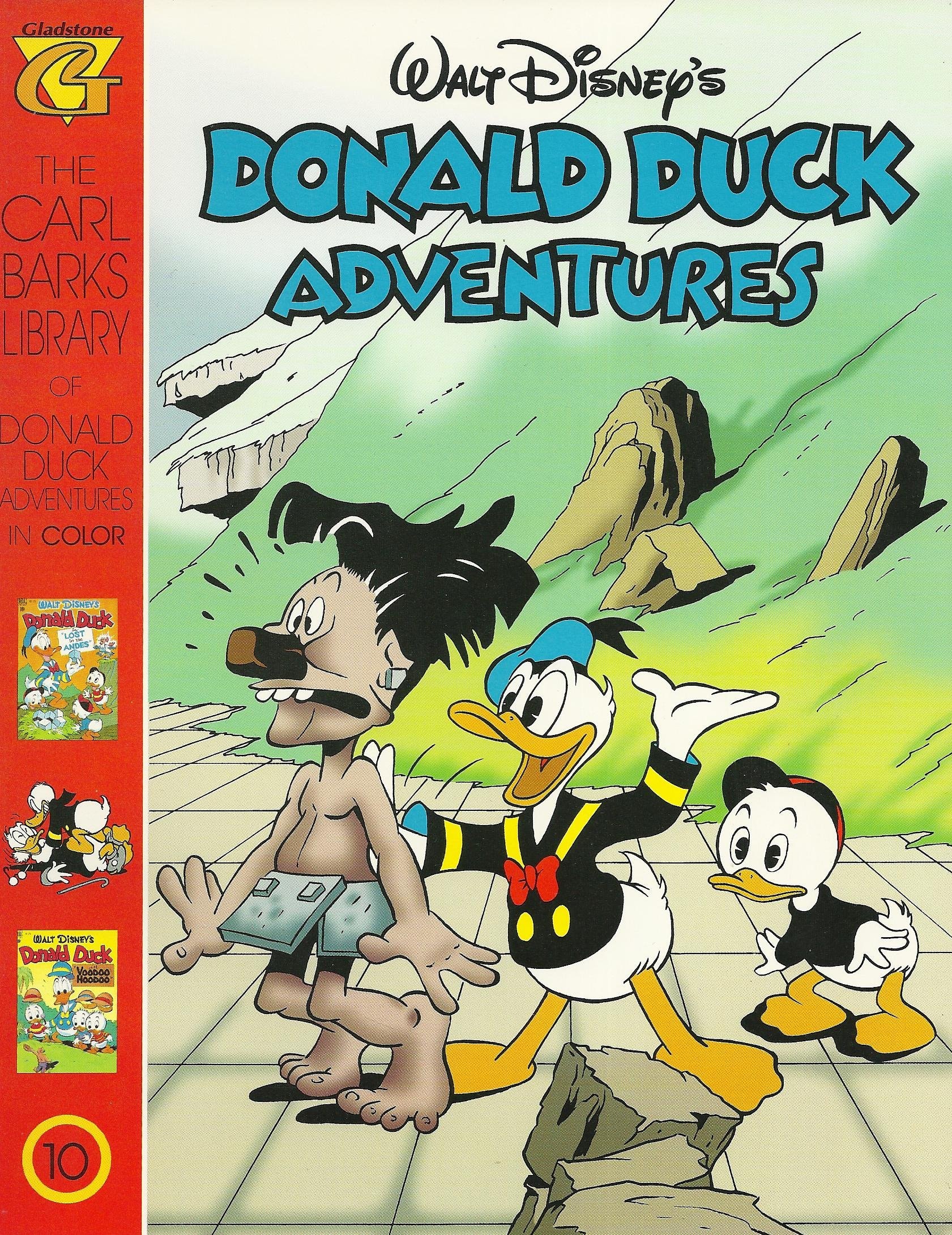Carl Barks Library of Walt Disney's Donald Duck Adventures in Color #10 cover