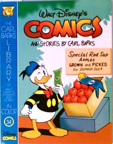 The Carl Barks Library of Walt Disney's Comics and Stories in Color #34