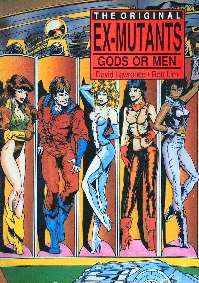 Ex-Mutants Graphic Novel: Gods or Men #[nn] cover