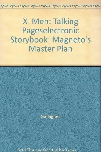 X-Men: Magneto's Master Plan #[nn] cover