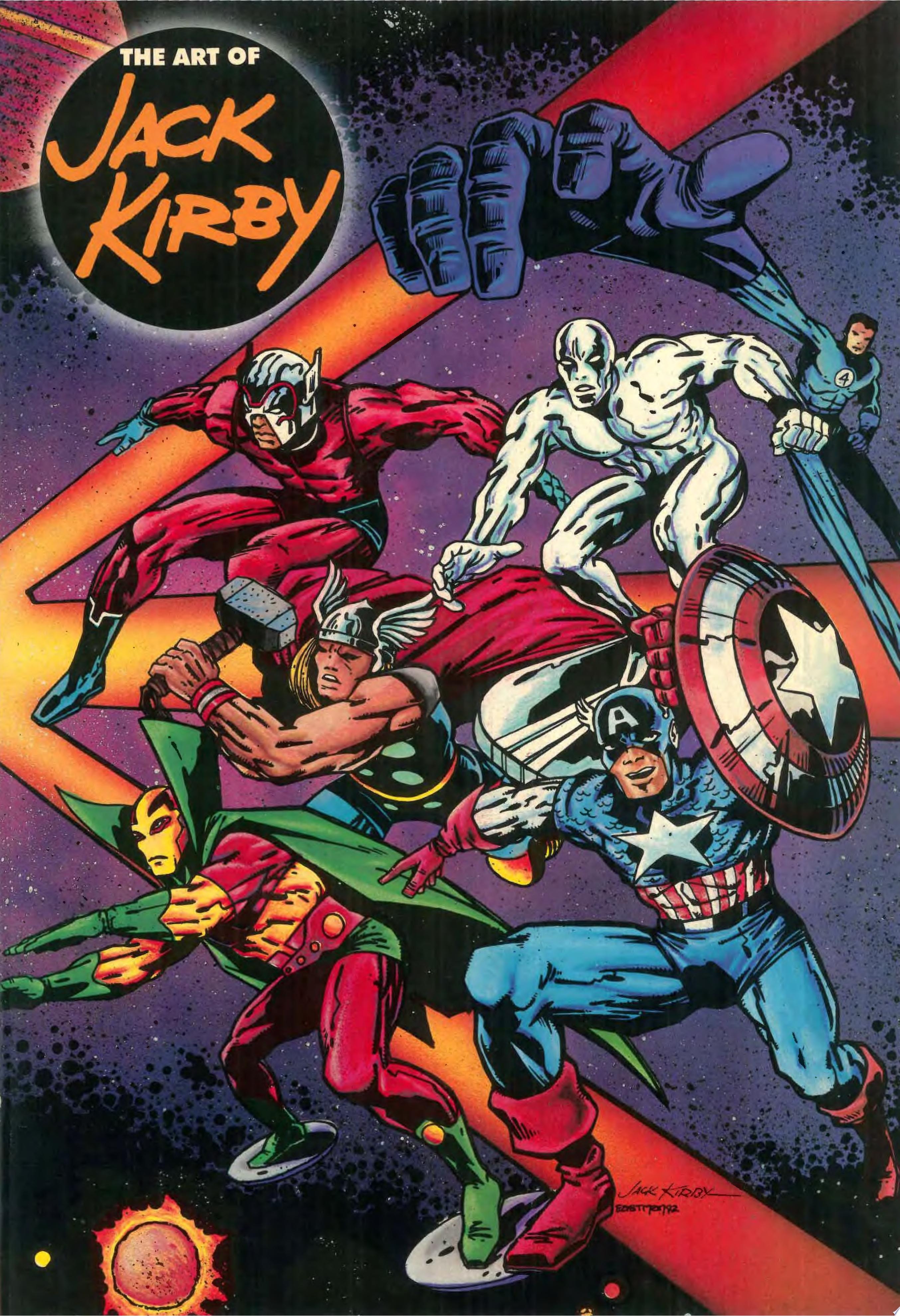 The Art of Jack Kirby #[nn] cover
