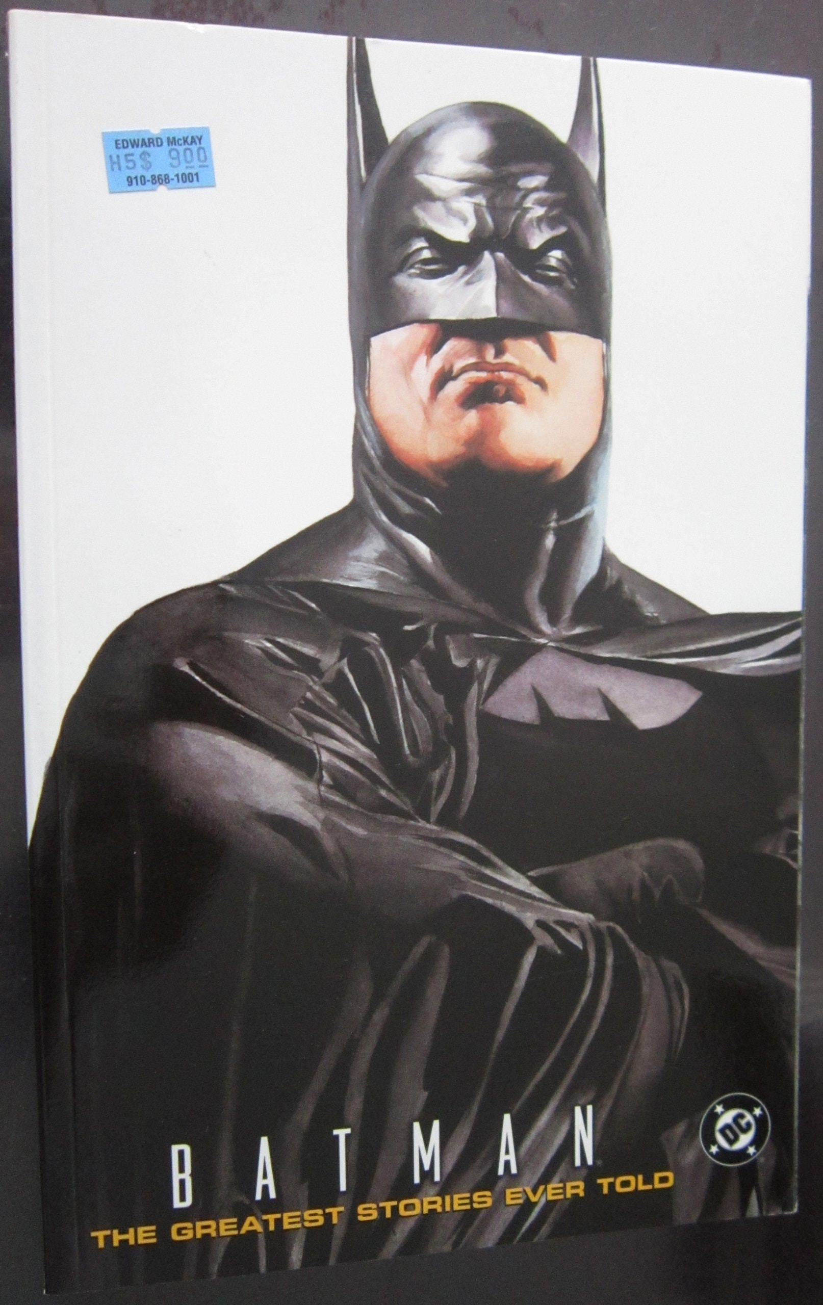 Batman: The Greatest Stories Ever Told #1 cover