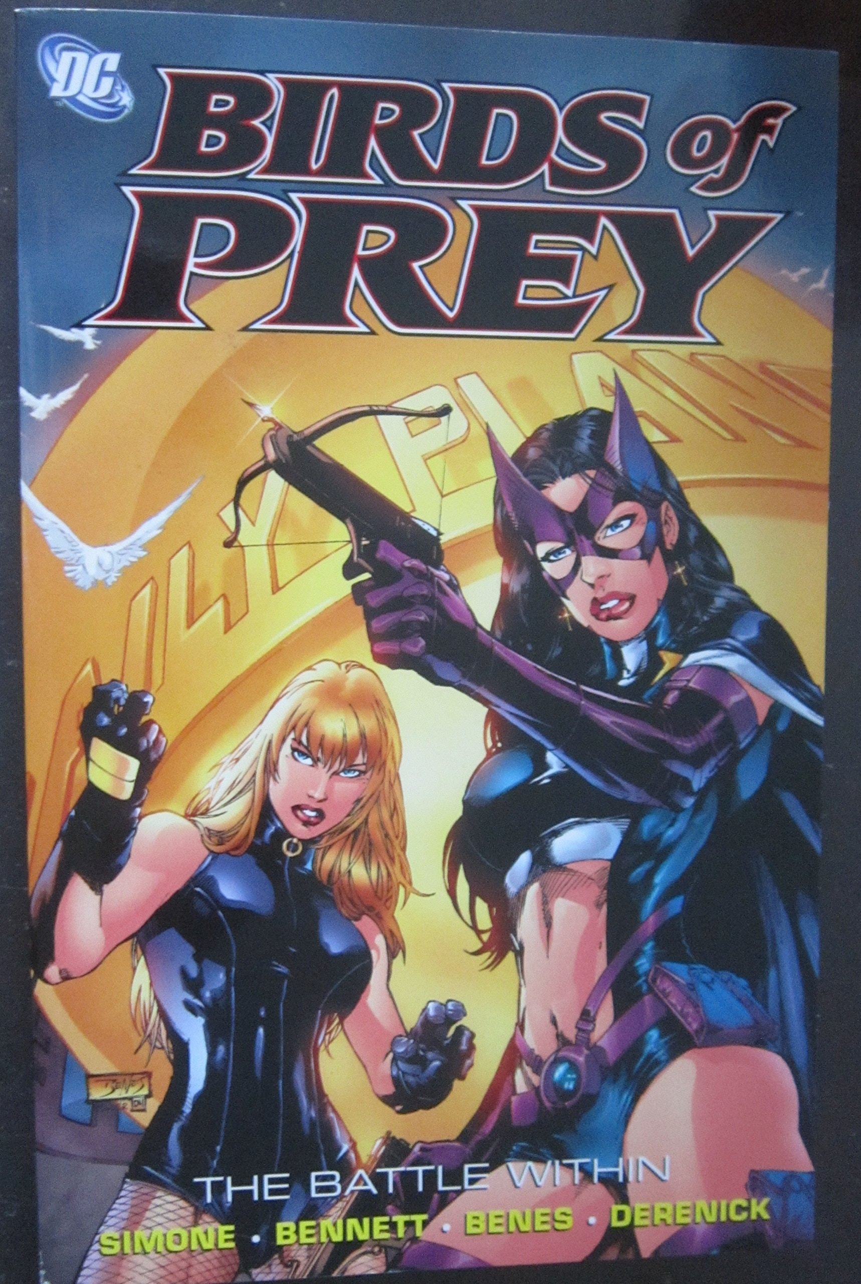 Birds of Prey: The Battle Within #[nn] cover
