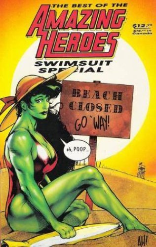 The Best of the Amazing Heroes Swimsuit Special #[nn] cover
