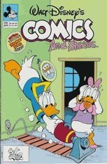 Walt Disney's Comics and Stories #558 cover