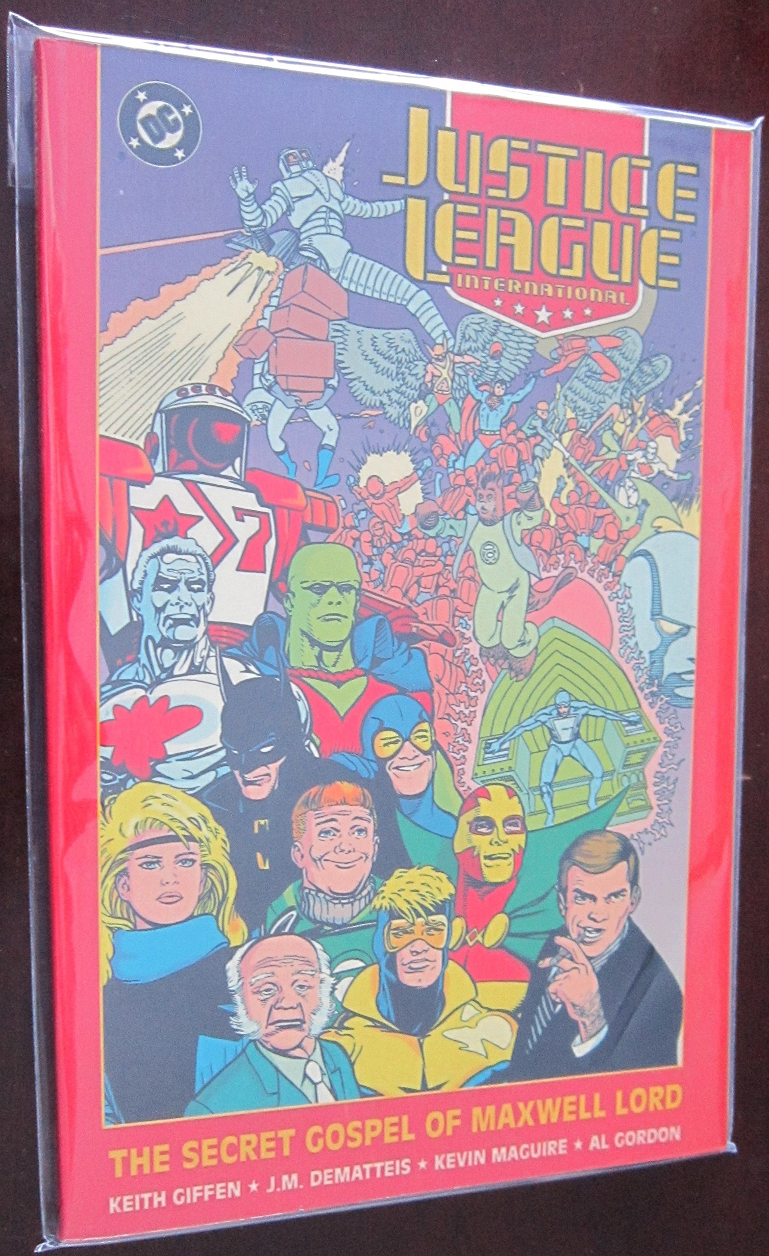Justice League International: The Secret Gospel of Maxwell Lord #[nn] cover