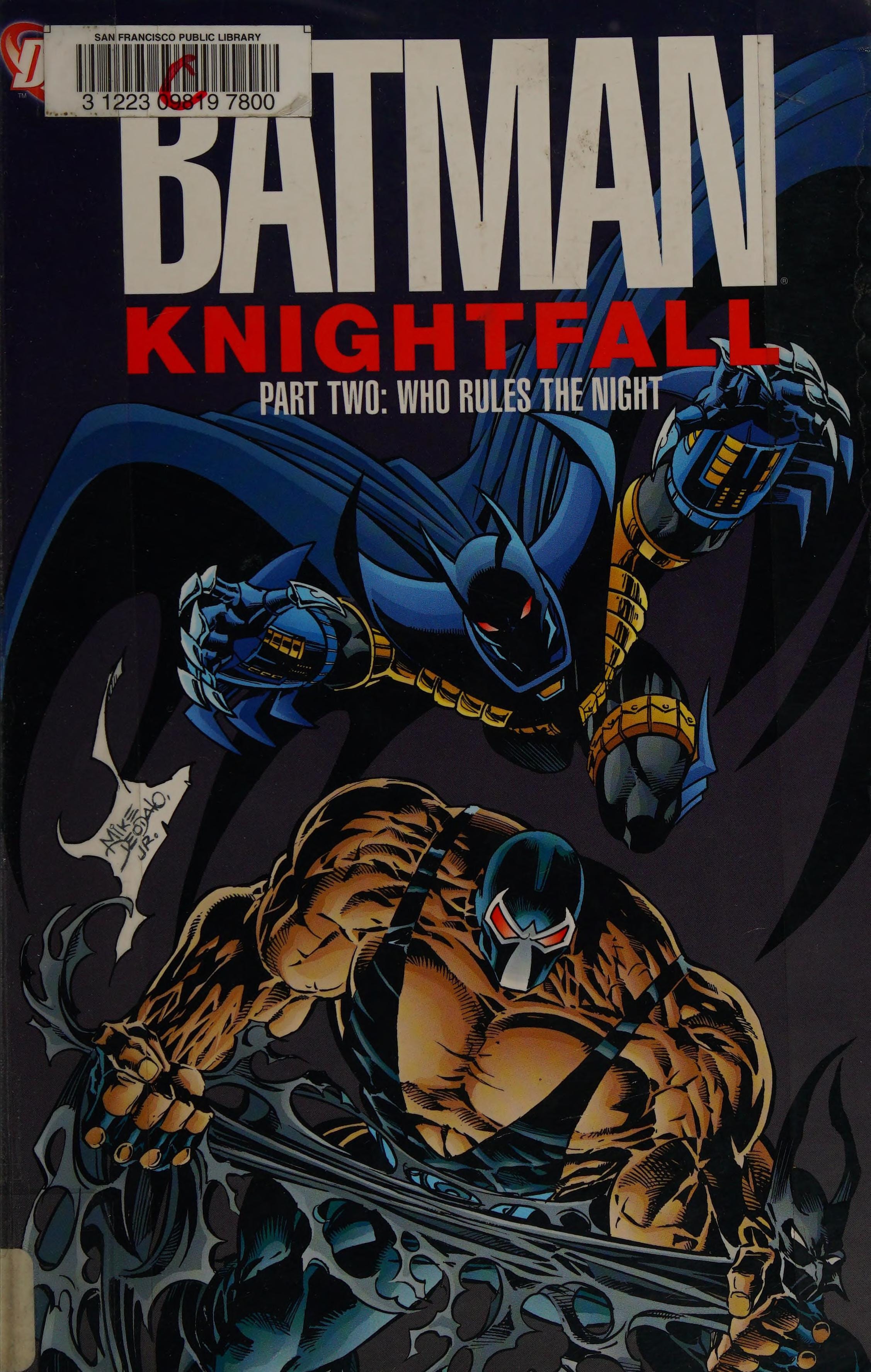Batman: Knightfall #2 cover